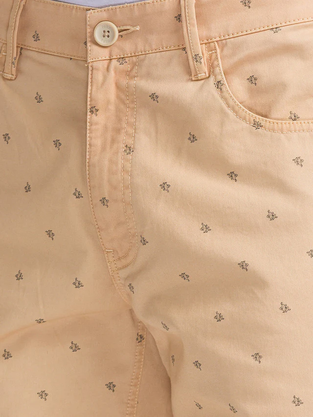 Parx Men Brown Printed Regular Fit Shorts - Image 6