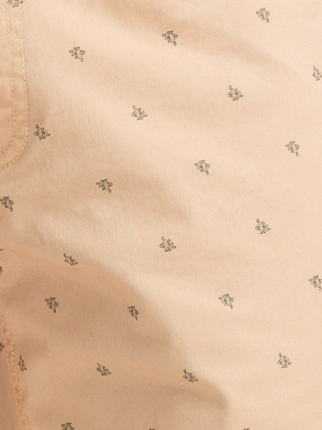 Parx Men Brown Printed Regular Fit Shorts - Image 7