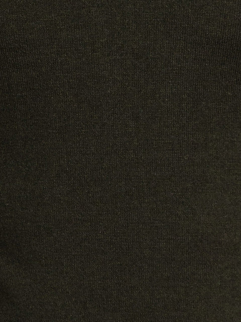 Parx Men Green Solid Acrylic Blend Sweater - Image 7