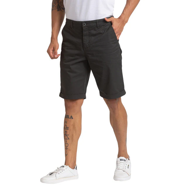 Parx Men Green Solid Regular Fit Shorts - Image 3
