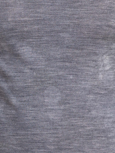 Parx Men Grey Solid Acrylic Blend Sweater - Image 7