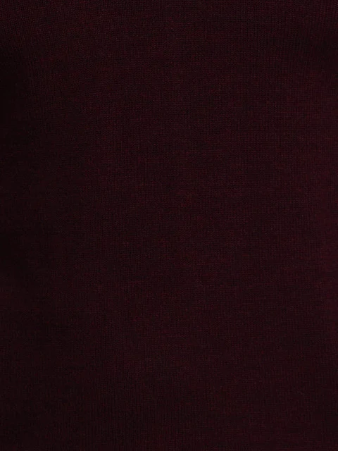 Parx Men Maroon Solid Sweater - Image 7