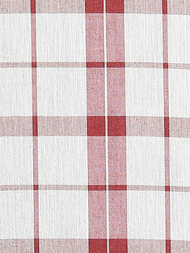 Parx Red Checks Slim Fit Cotton Casual Shirt - Image 7