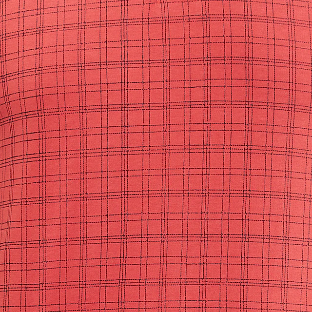 Parx Red Printed Regular Fit Cotton T-Shirt - Image 7