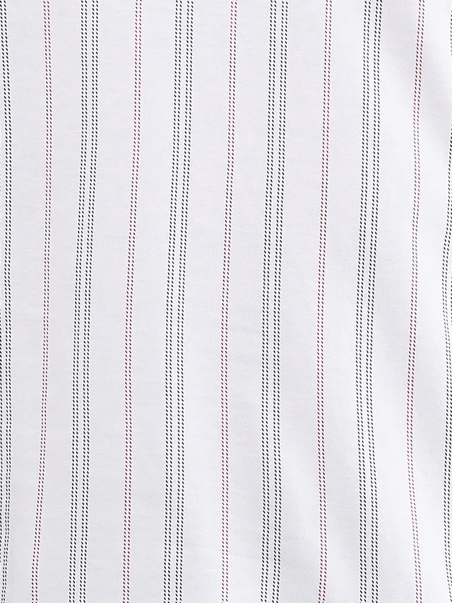 Parx White Printed Regular Fit Cotton T-Shirt - Image 7