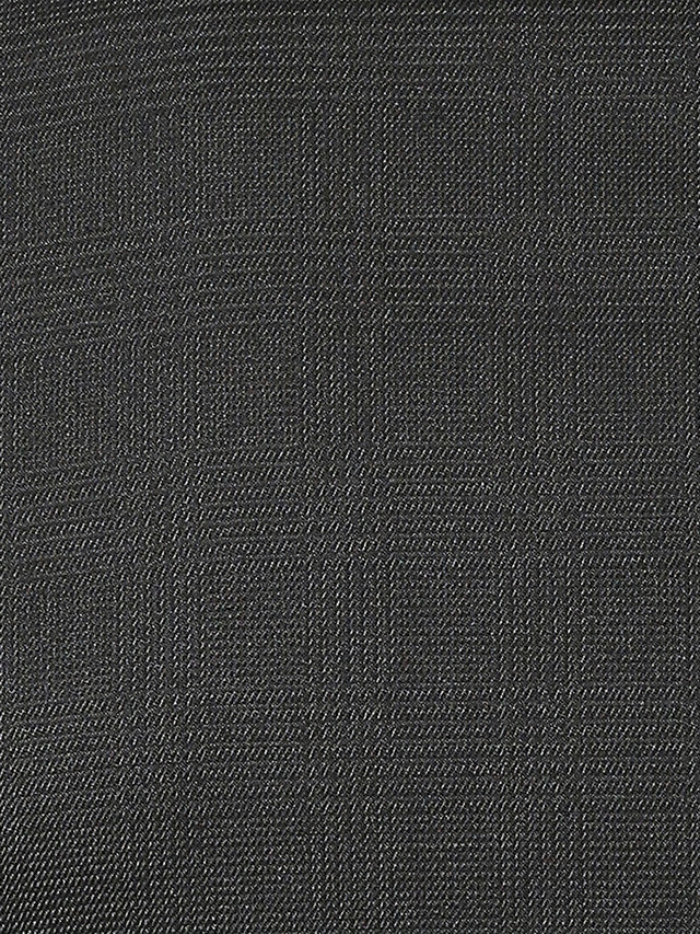Raymond Black Checks Contemporary Fit Polyester Blend Blazer - Image 7