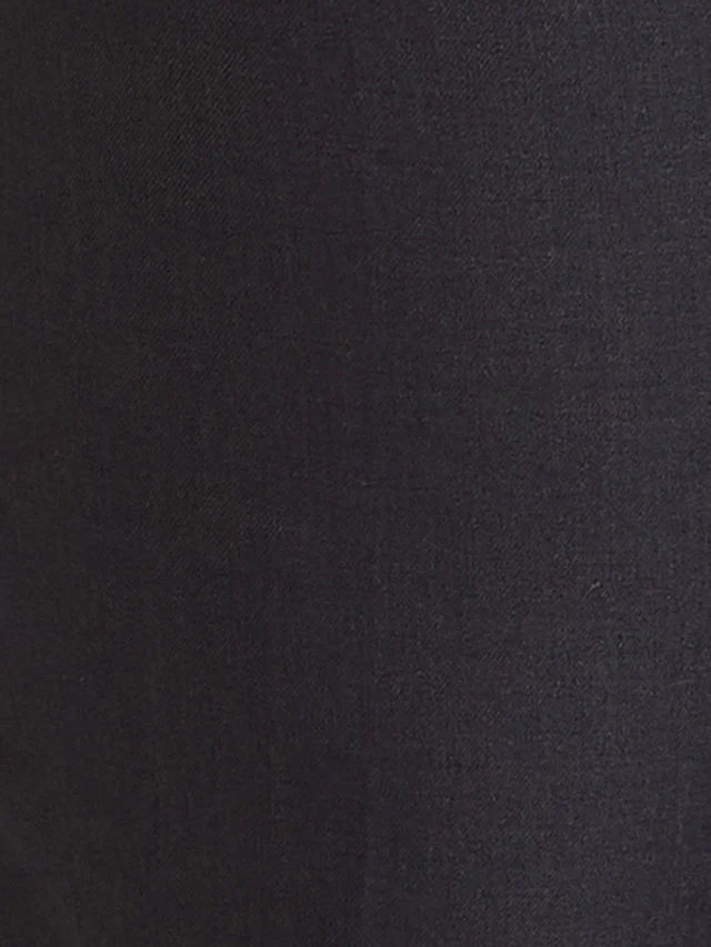Raymond Black Solid Contemporary Fit Terylene Blend Trouser - Image 7