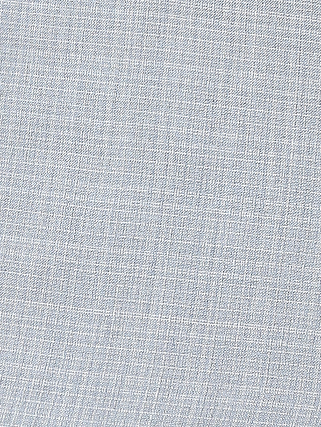 Raymond Blue Checks Contemporary Fit Polyester Blend Trouser - Image 7