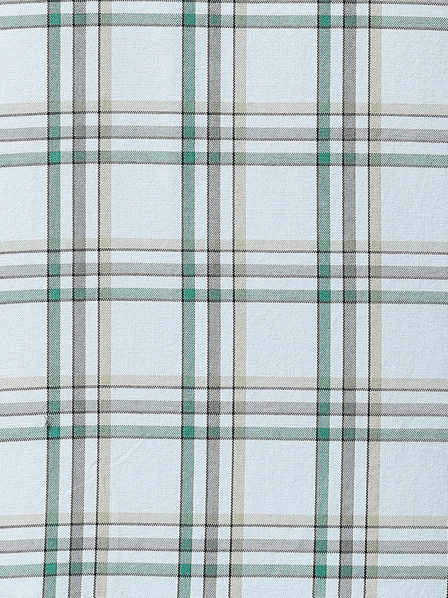 Raymond Blue Checks Slim Fit Cotton Casual Shirt - Image 7