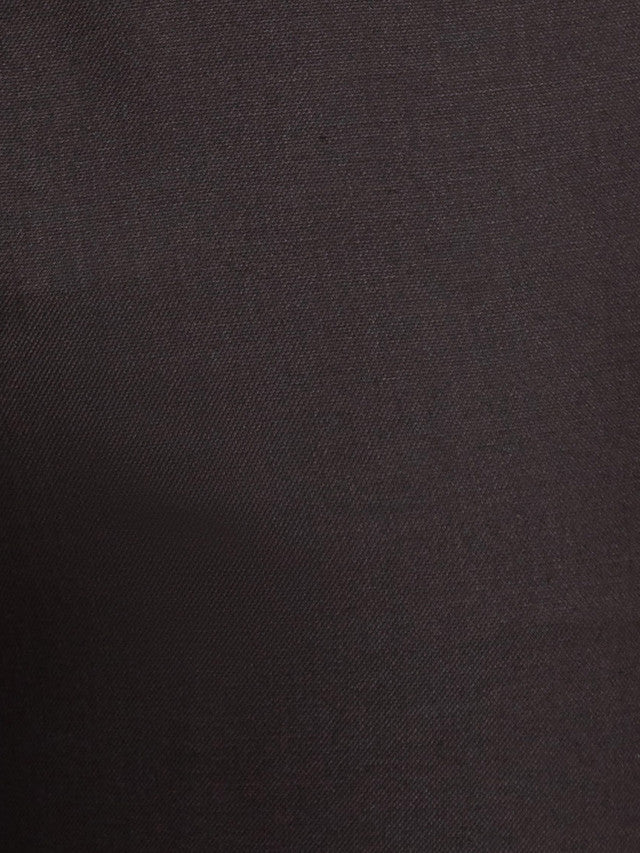 Raymond Brown Solid Slim Fit Polyester Blend Trouser - Image 7