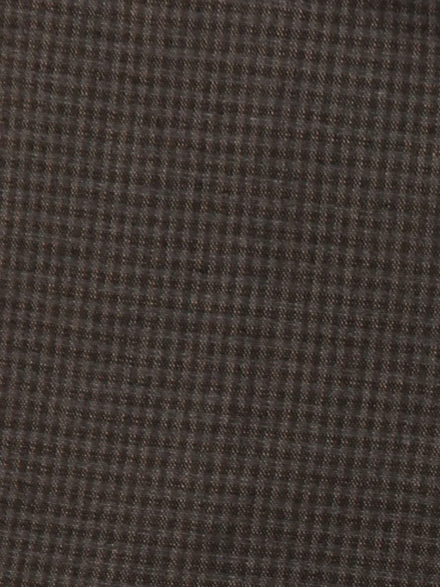 Raymond Brown Structure Slim Fit Polyester Blend Trouser - Image 7