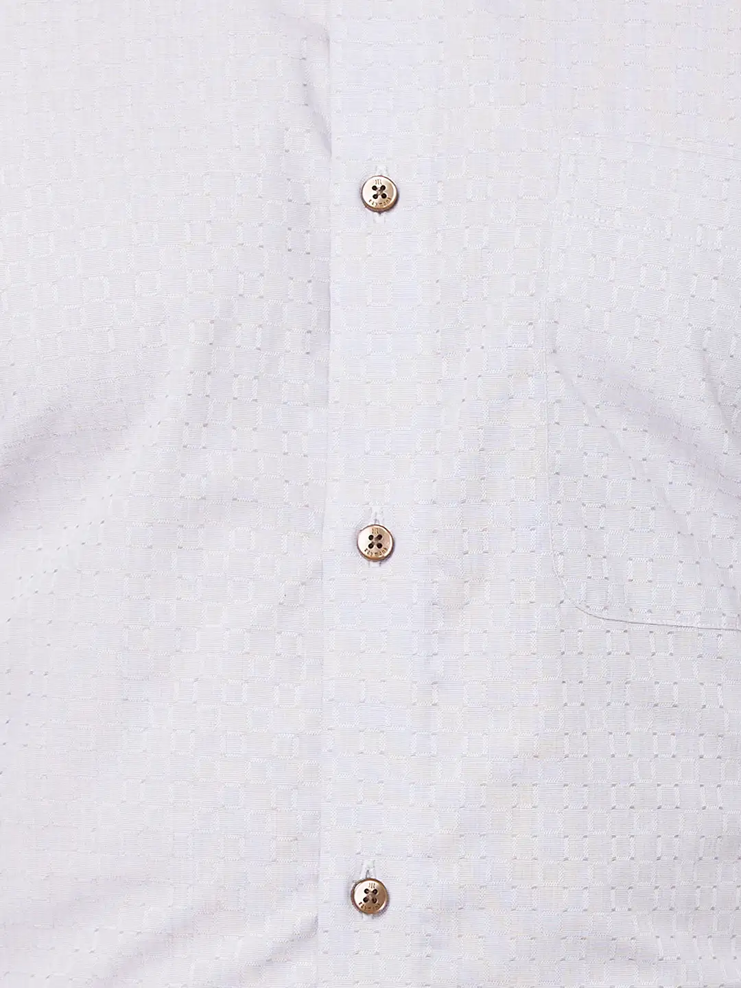 Raymond Men Brown Contemporary Fit Solid Formal Shirt - Image 7