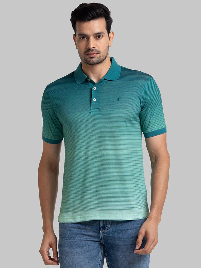 Raymond Green Printed Contemporary Fit Supima Cotton T-Shirt
