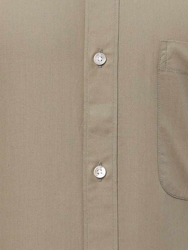 Raymond Green Solid Regular Fit Cotton Formal Shirt - Image 7