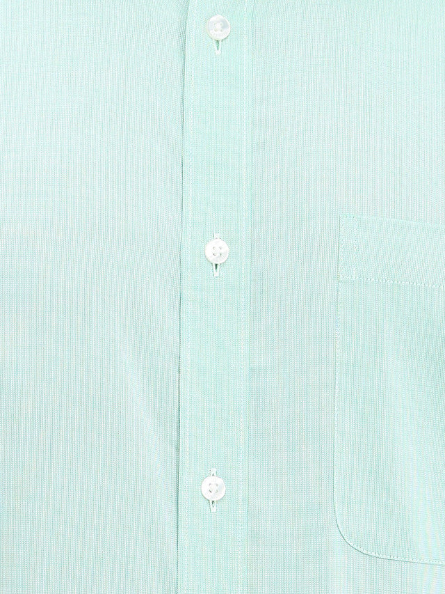 Raymond Green Structure Slim Fit Full Sleeve Cotton Shirt - Image 7
