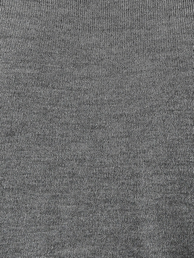 Raymond Grey Contemporary Fit Full Sleeve Acrlic Blend Sweater - Image 7