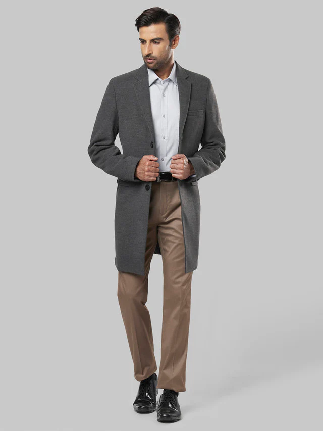 Raymond Grey Contemporary Fit Terylene Blend Blazer - Image 5