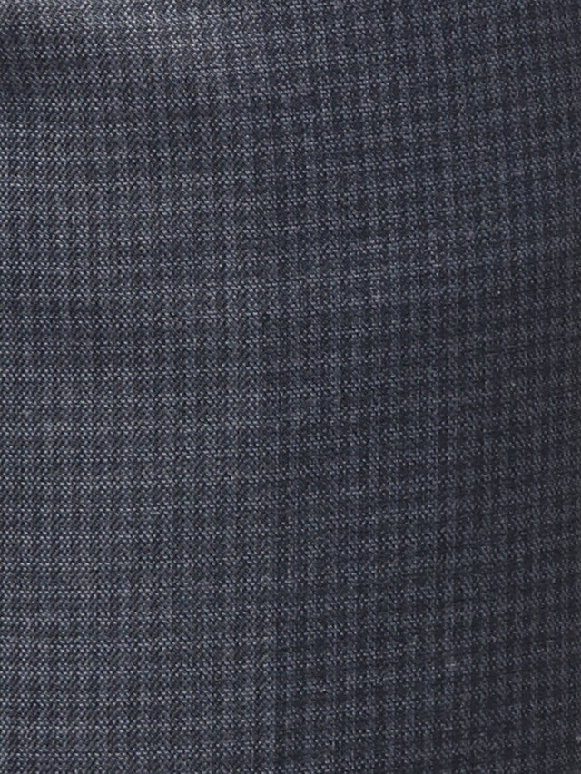 Raymond Grey Structure Slim Fit Polyester Blend Trouser - Image 7
