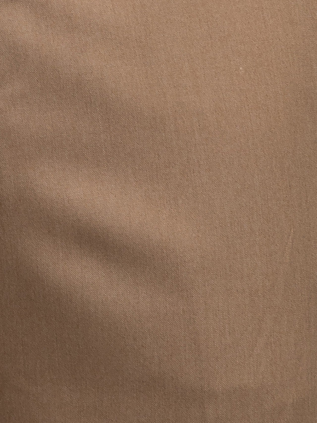 Raymond Khaki Solid Contemporary Fit Terylene Blend Trouser - Image 7
