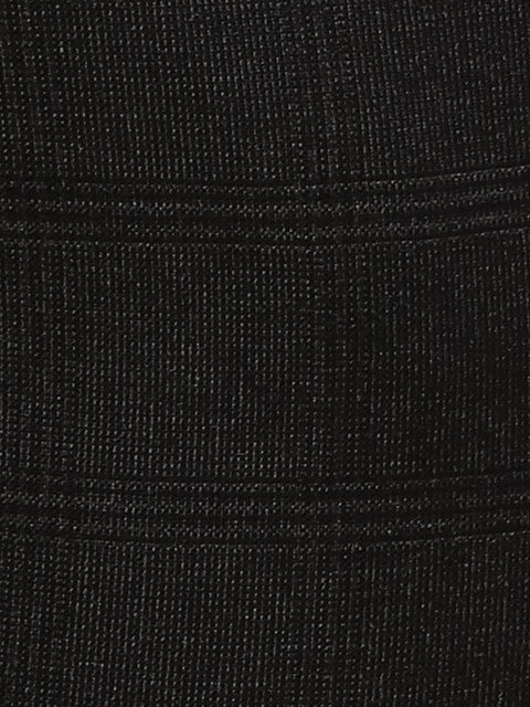 Raymond Men Black Checks Slim Fit Polyester Blend Trouser - Image 7