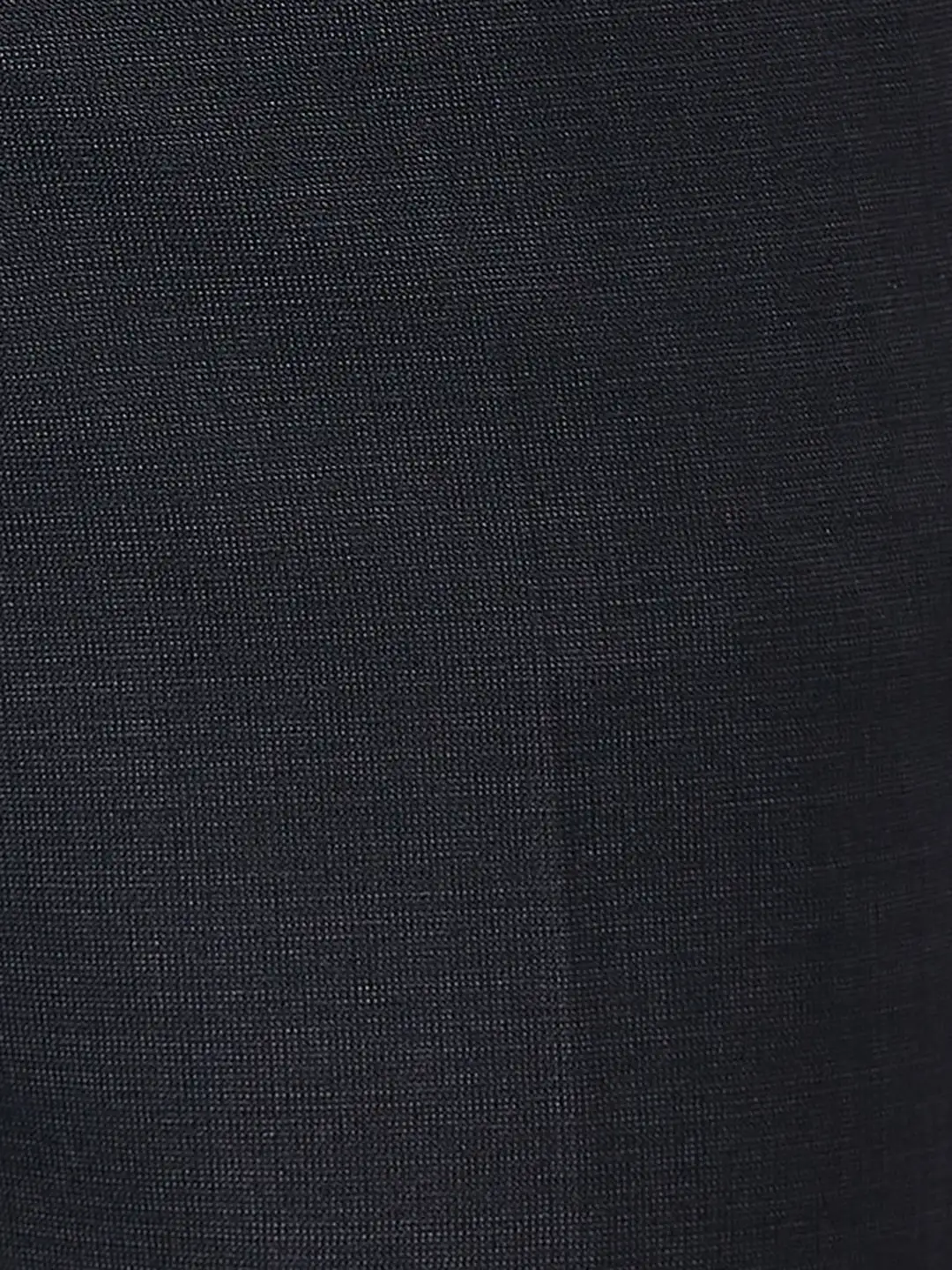 Raymond Men Black Solid Slim Fit Polyester Blend Trouser - Image 7