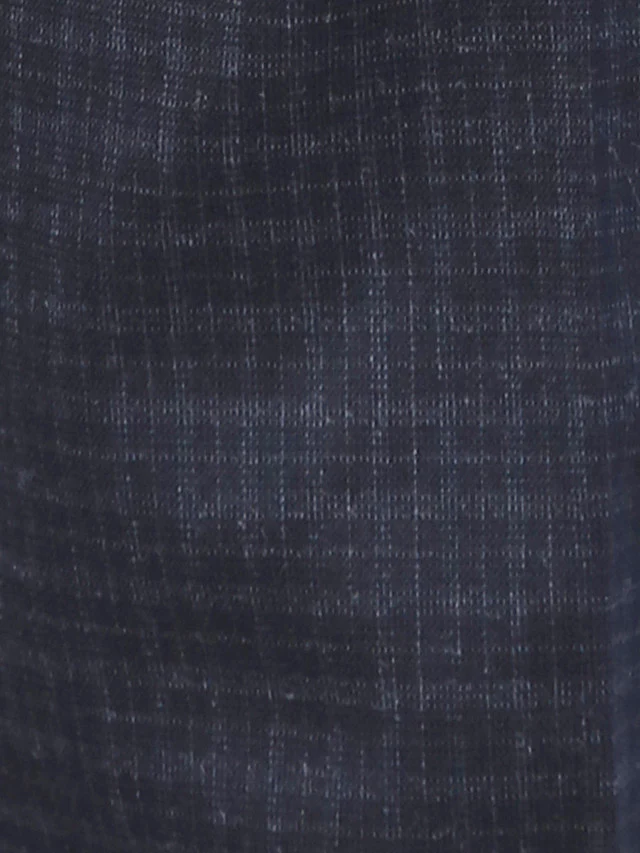 Raymond Men Blue Self Design Slim Fit Trouser - Image 7