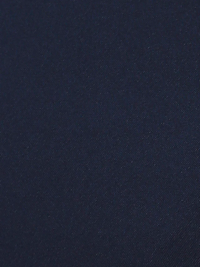 Raymond Men Blue Solid Slim Fit Trouser - Image 7