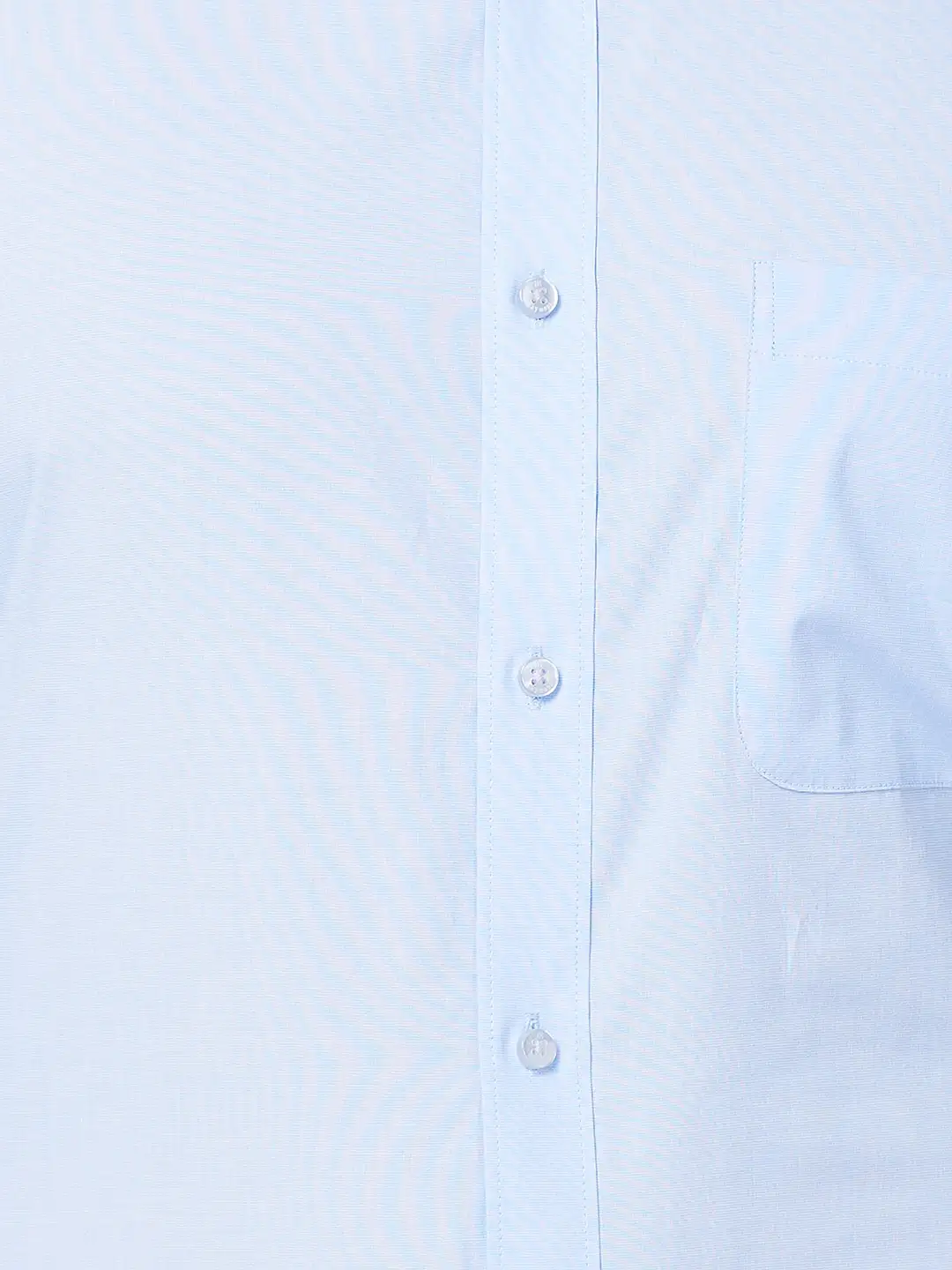 Raymond Men Blue Structure Slim Fit Cotton Shirt - Image 7