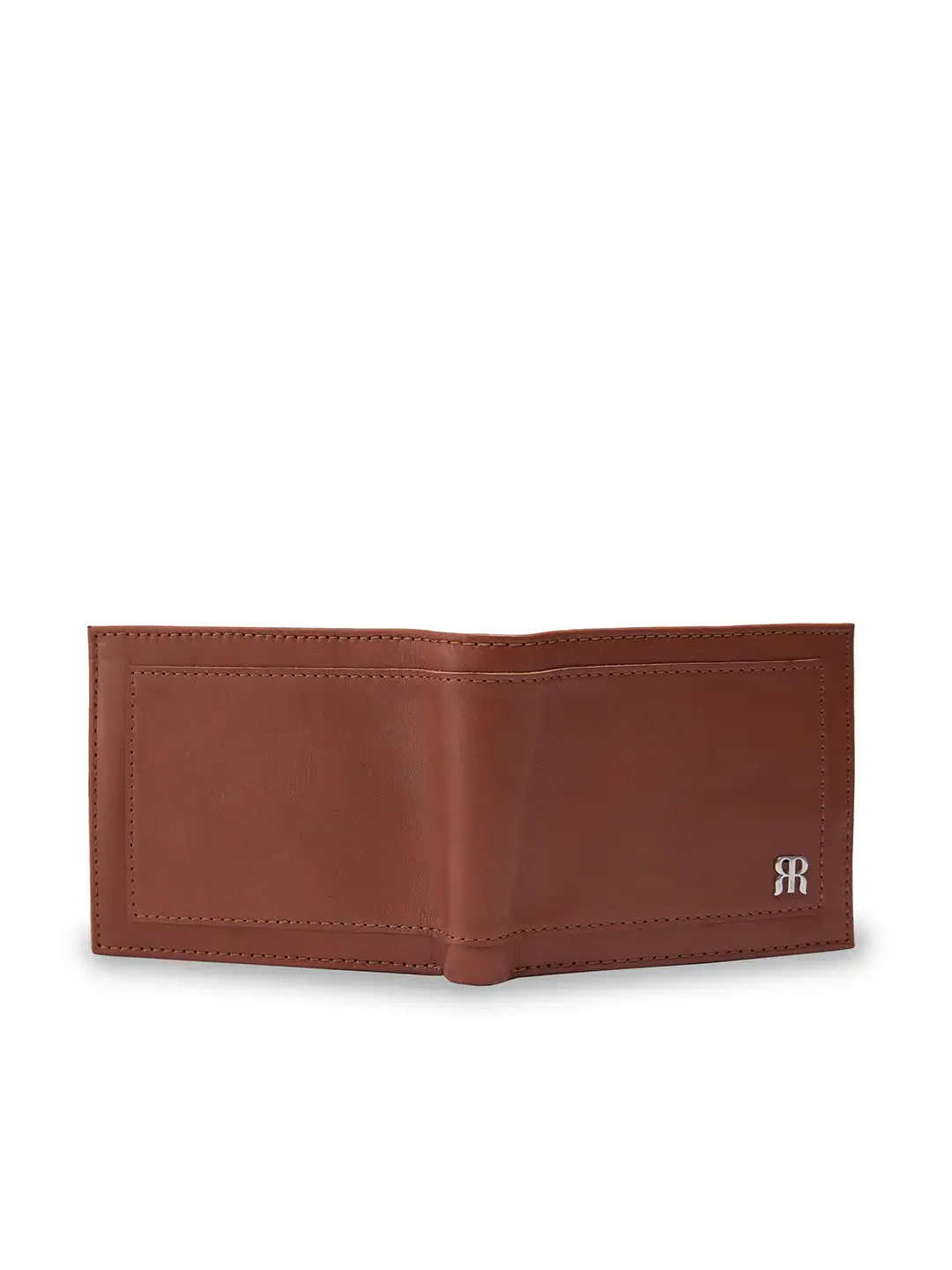 Raymond Men Brown Leather Wallet - Image 4