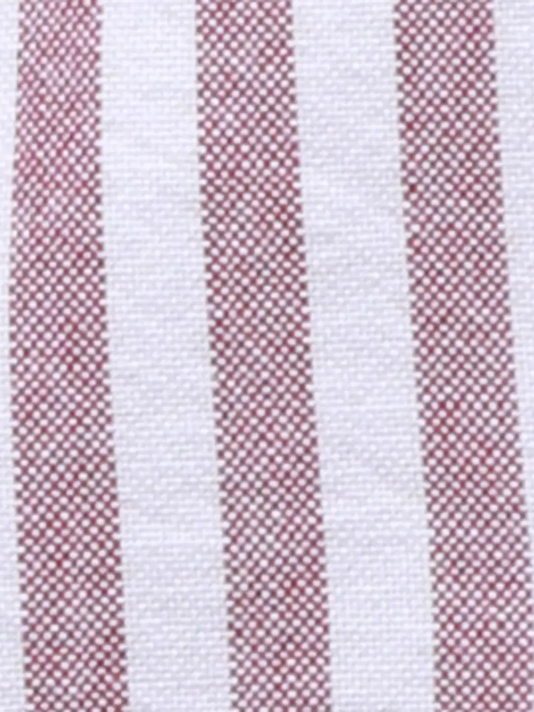 Raymond Men Brown Slim Fit Stripe Cotton Regular Collar Shirts - Image 7