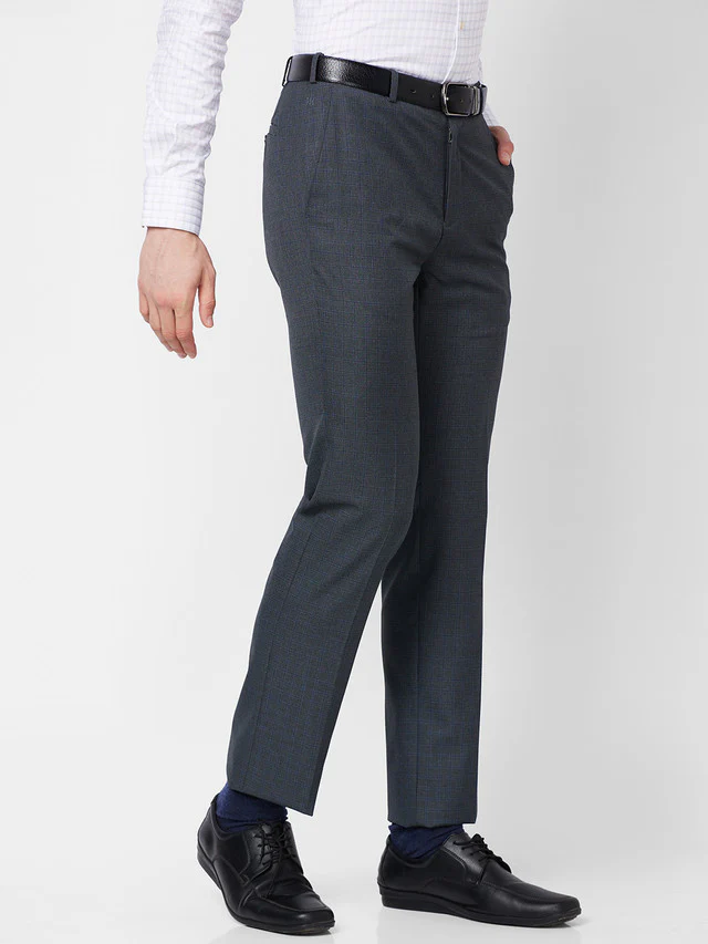 Raymond Men Brown Structure Contemporary Fit Cotton Formal Shirt - Image 2