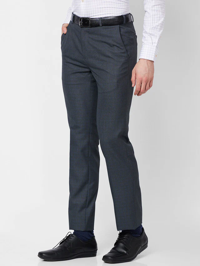 Raymond Men Brown Structure Contemporary Fit Cotton Formal Shirt - Image 3