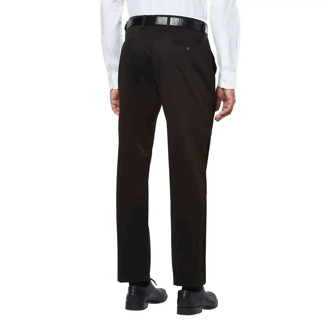Raymond Men Brown Twill Slim Fit Cotton Blend Trouser - Image 4