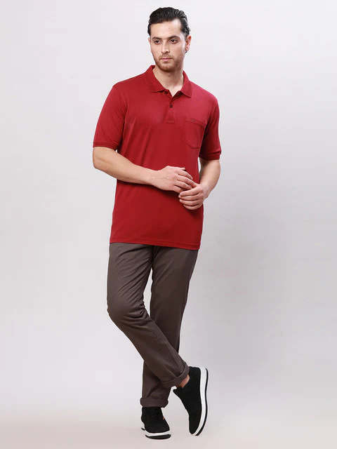 Raymond Men Grey Solid Contemporary Fit Cotton Blend Trouser - Image 5
