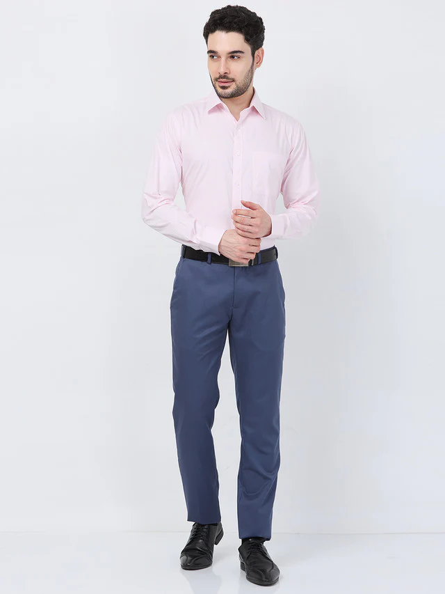Raymond Men Red Checks Slim Fit Cotton Shirt - Image 6