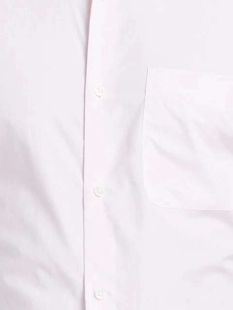 Raymond Men Red Contemporary Fit Solid Shirt - Image 7