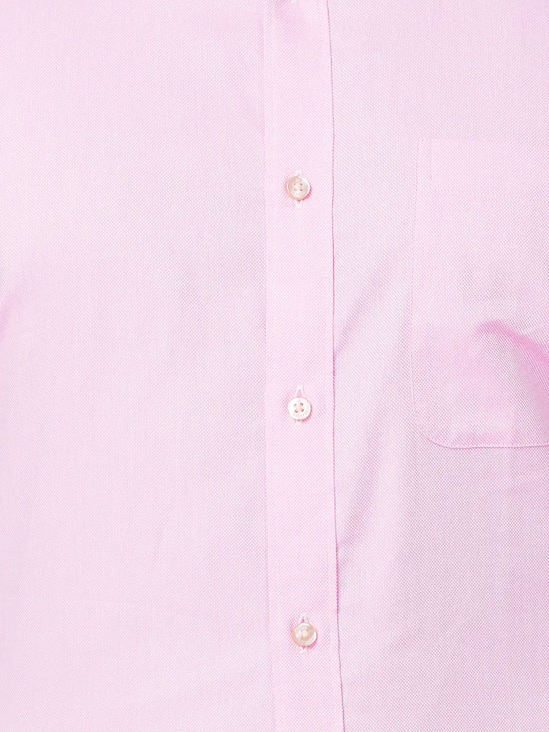 Raymond Men Pink Structured Slim Fit Cotton Formal Shirt - Image 8