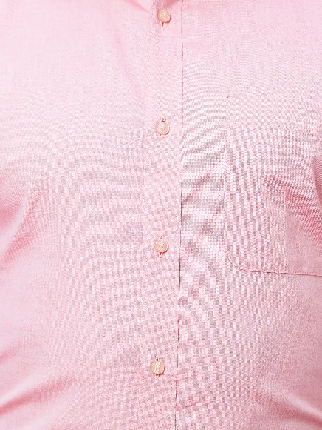 Raymond Men Pink Structured Slim Fit Cotton Formal Shirt - Image 7