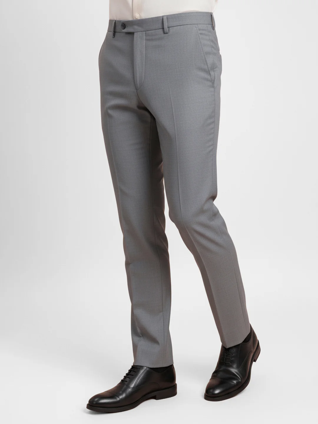 Raymond Men Slim Fit Structure Pattern Poly Viscose Blend Full Sleeve Suit - Image 3