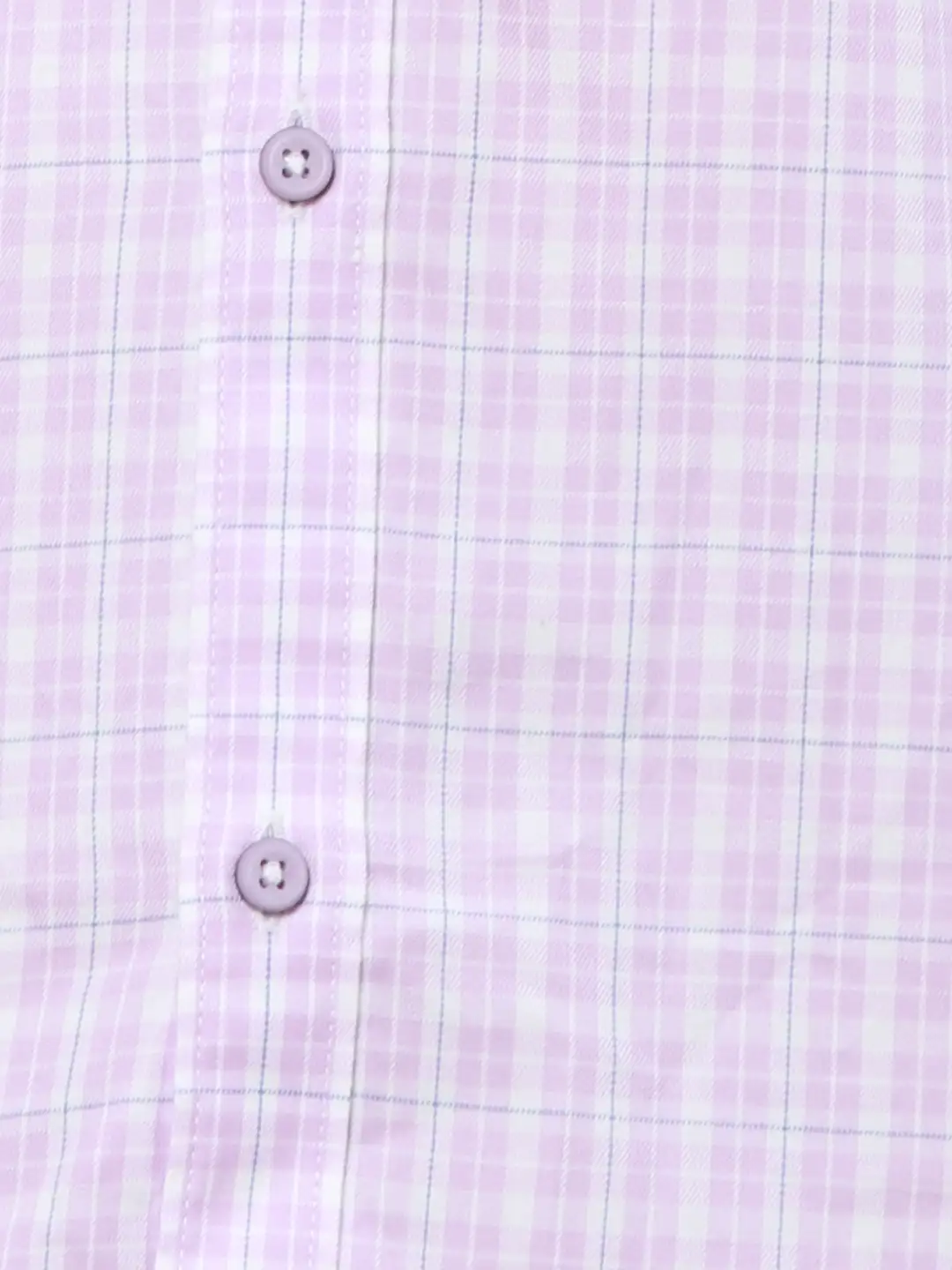 Raymond Men Violet Checks Contemporary Fit Cotton Regular Collar Shirt - Image 7