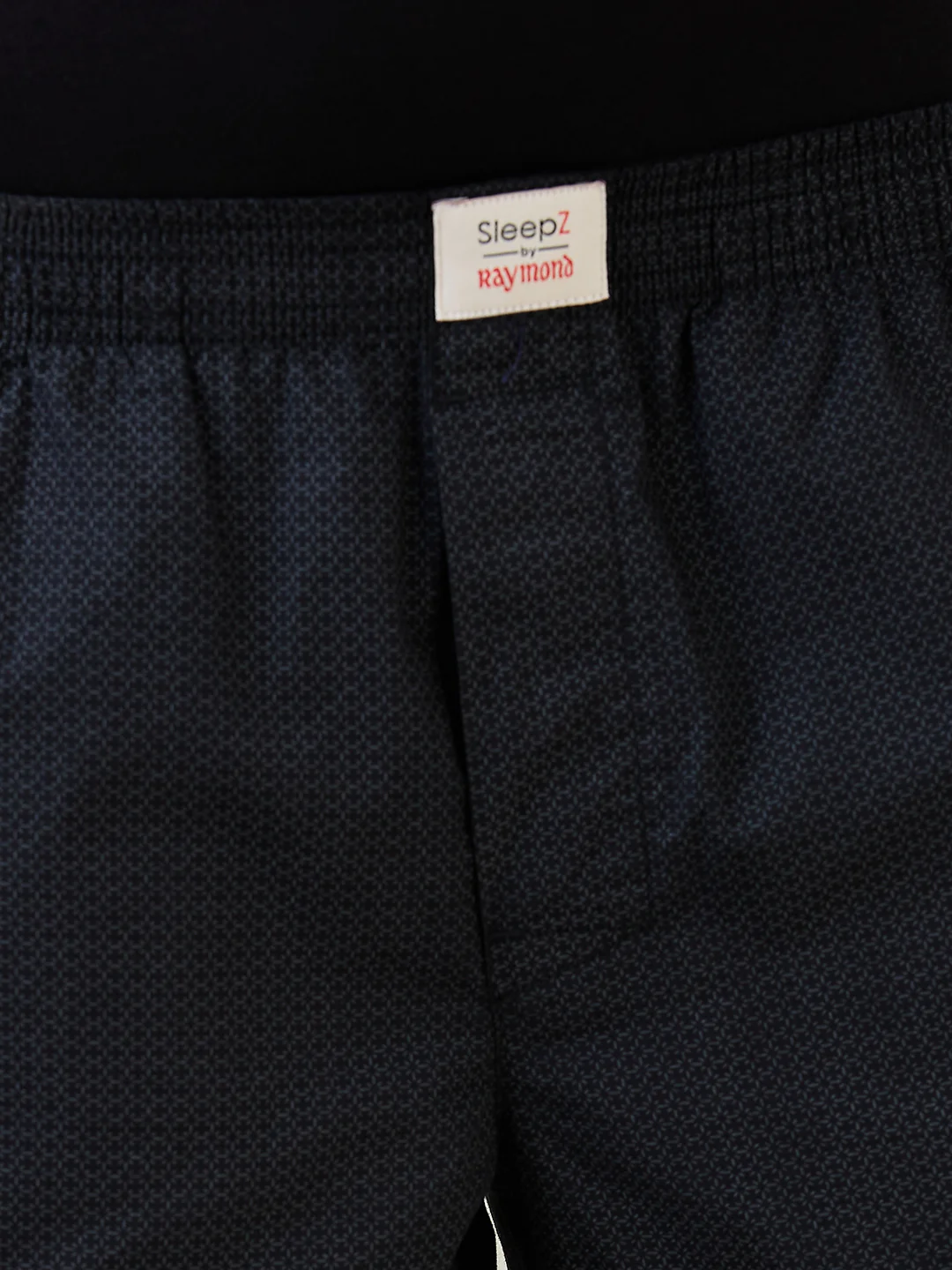 Sleepz Men Black Print Regular Fit Cotton Boxer - Image 7