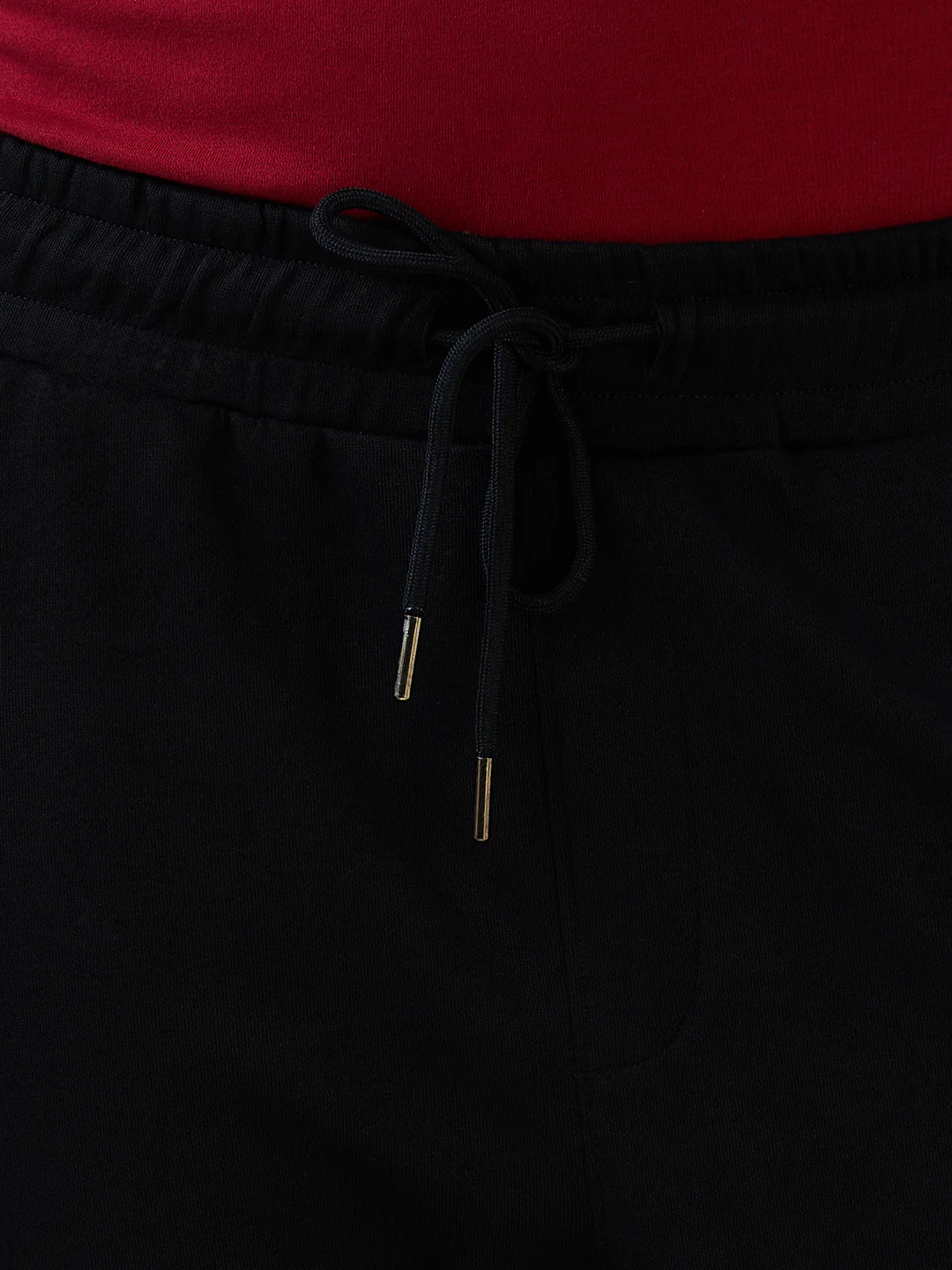 Sleepz Men Black Solid Regular Fit Cotton Blend Trackpant - Image 6