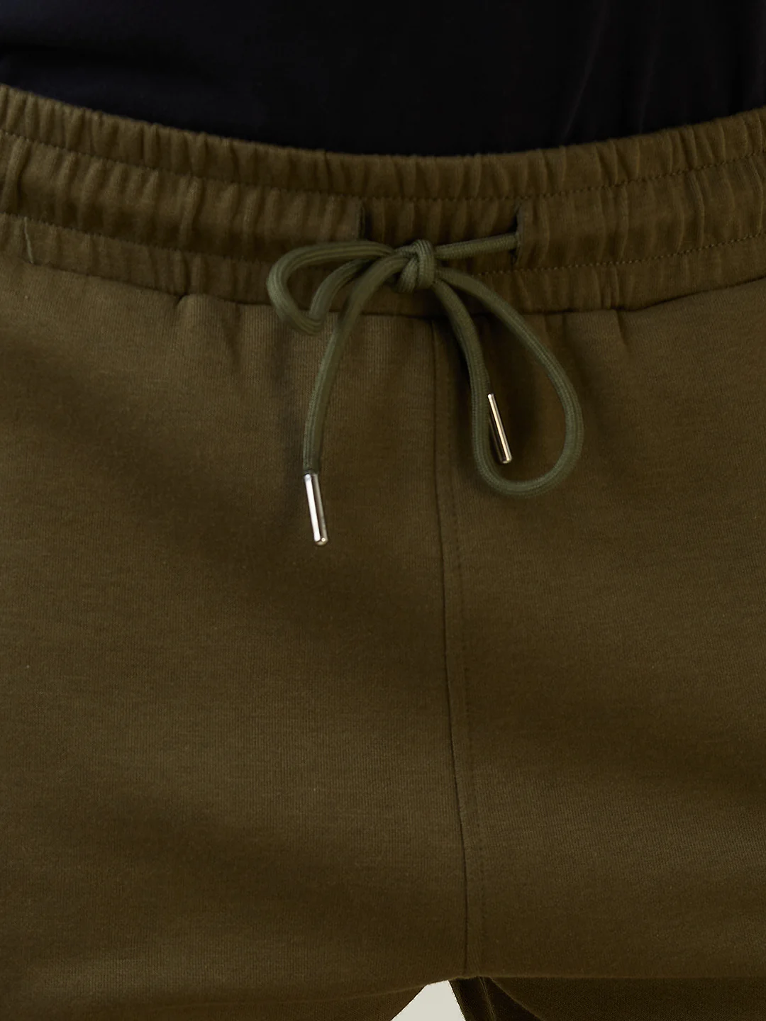 Sleepz Men Green Solid Regular Fit Cotton Blend Shorts - Image 6
