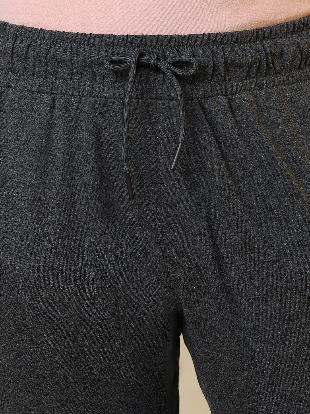 Sleepz Men Grey Solid Regular Fit Cotton Blend Trackpant - Image 7