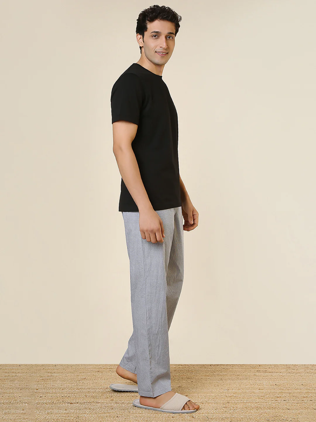 Sleepz Men Multi-Colour Printed Cotton Garment Kit - Image 3