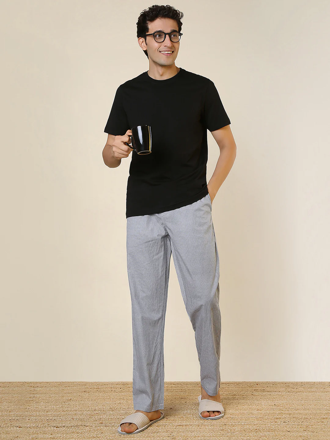 Sleepz Men Multi-Colour Printed Cotton Garment Kit - Image 5