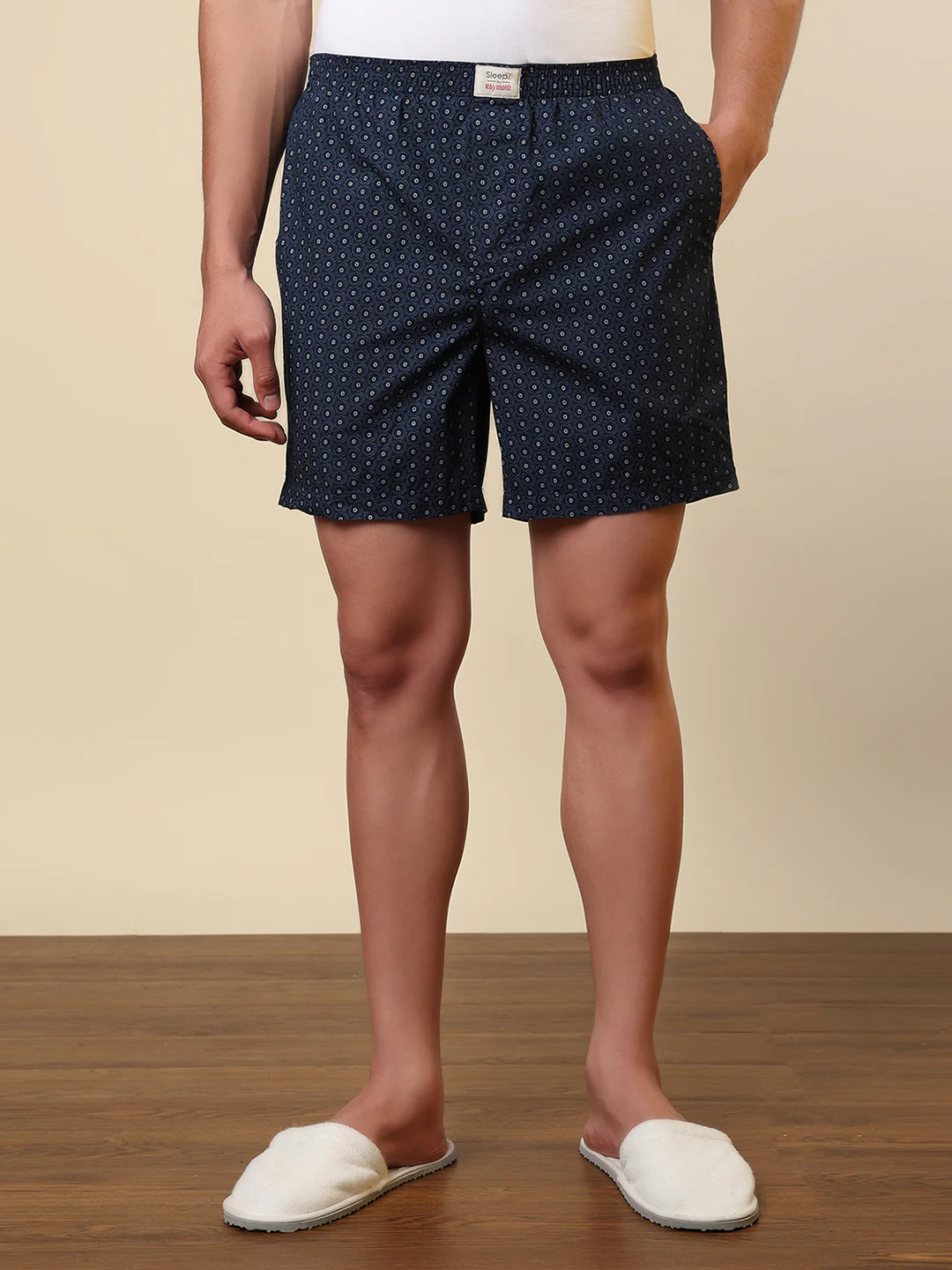 Sleepz Men Multi-Colour Printed Regular Fit Cotton Boxer - Image 2
