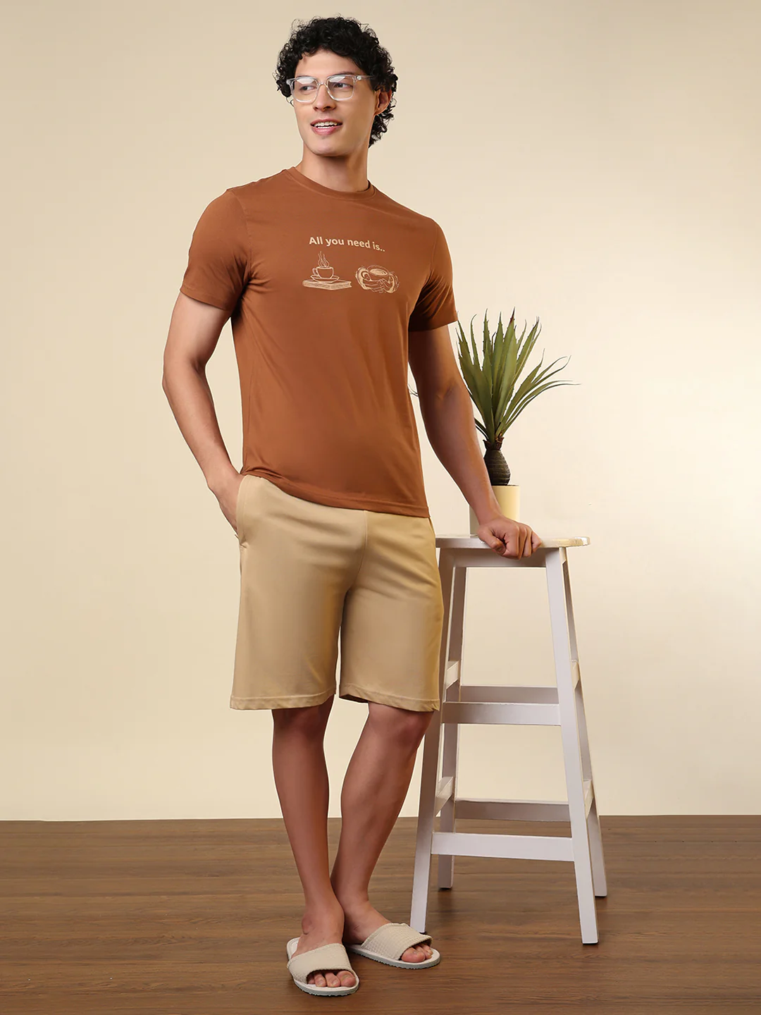 Sleepz Men Multi-Colour Solid Cotton Garment Kit - Image 5