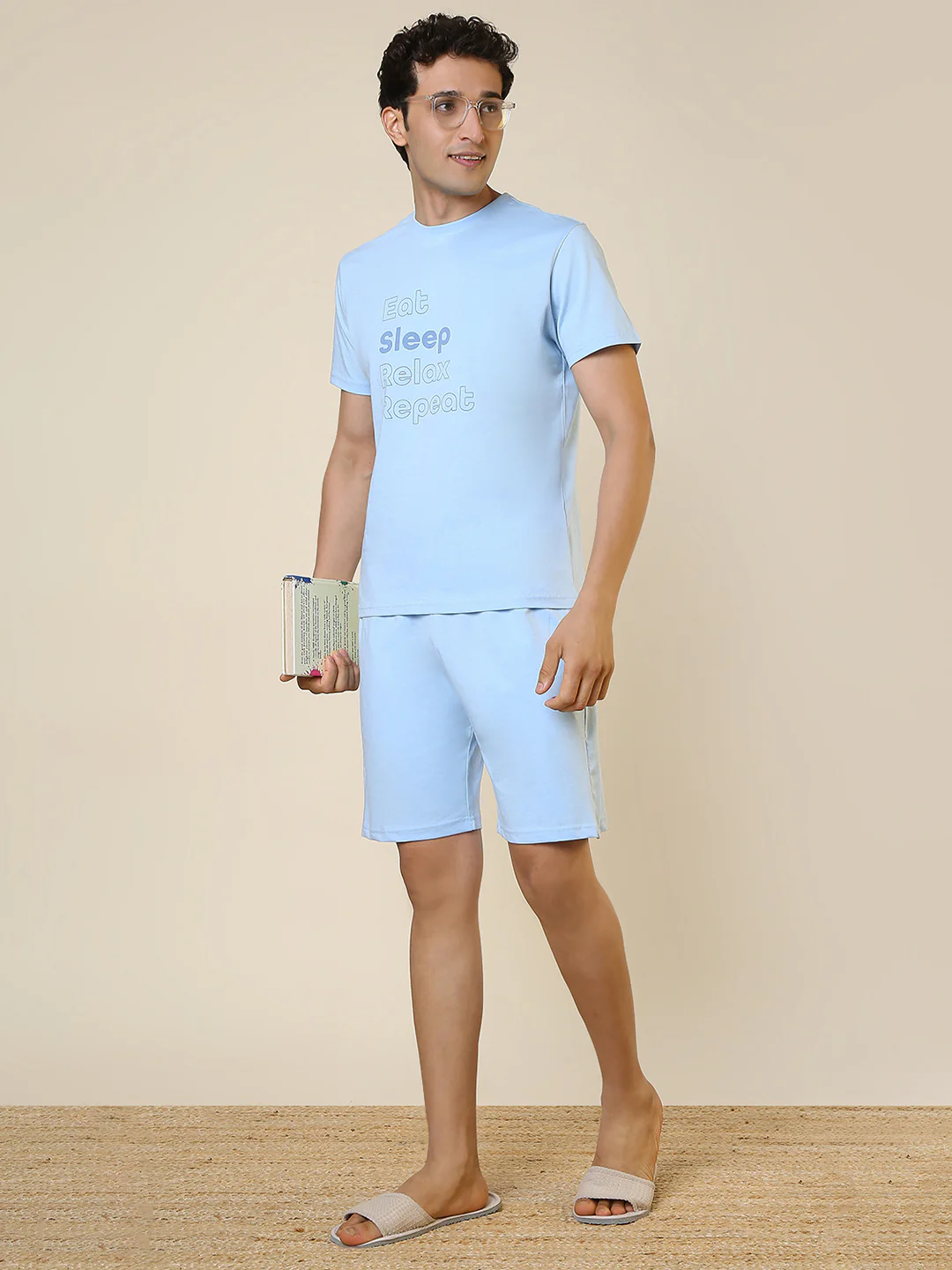 Sleepz Men Multi-Colour Solid Cotton Garment Kit - Image 5