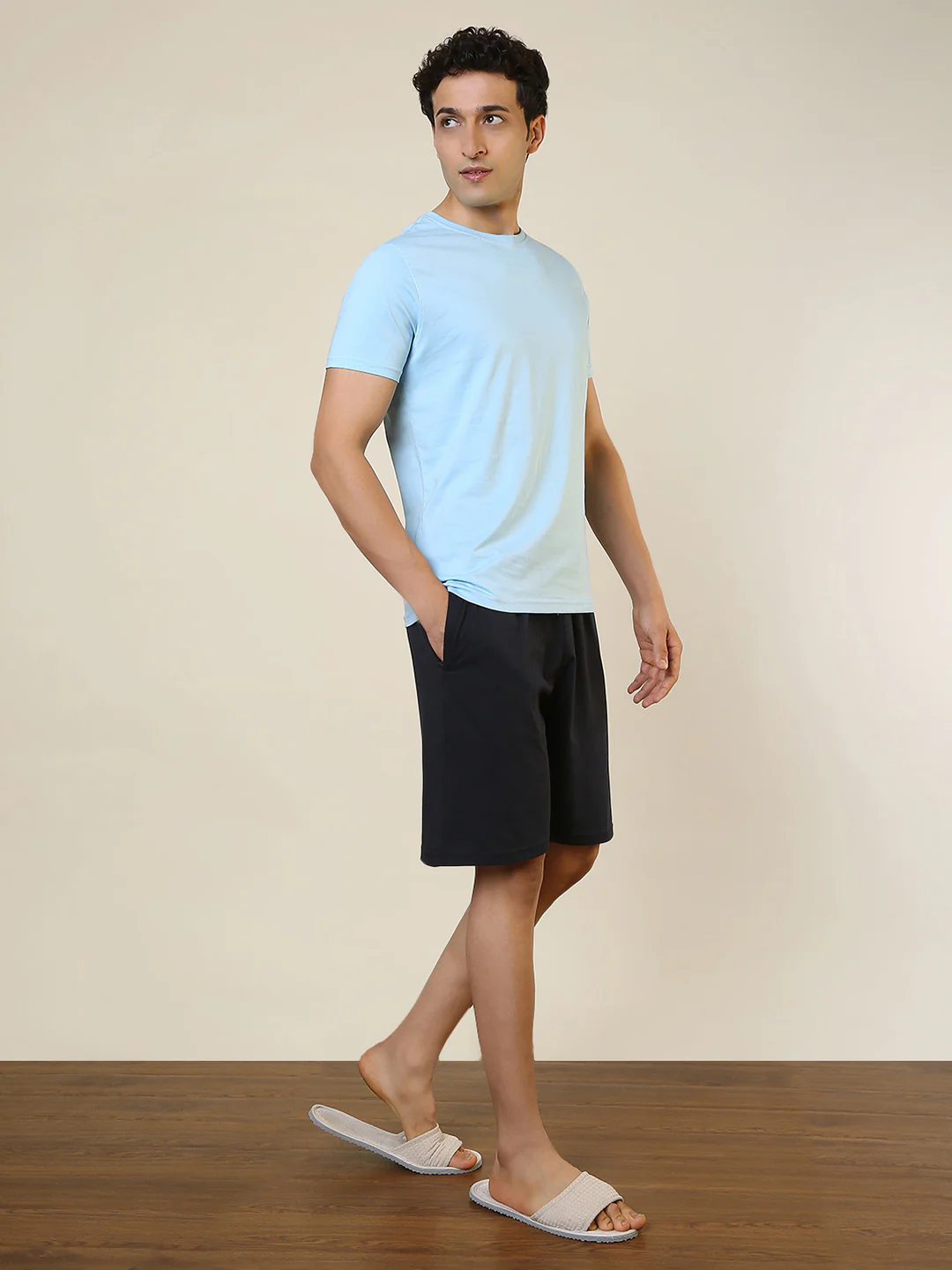 Sleepz Men Multi-Colour Solid Cotton Garment Kit - Image 3